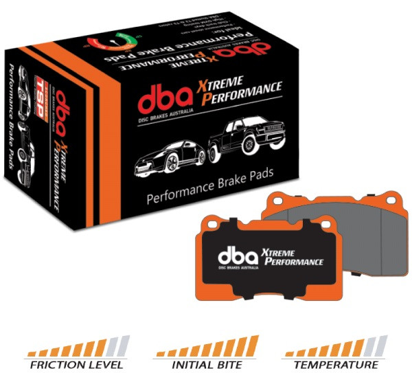 VA DBA Xtreme Performance Bremsbelagsatz BRZ / GT86 / Impreza ECE - Subaru BRZ 2012+, Subaru BRZ 2012-2020, Subaru BRZ 2021+, Subaru GD/GG 2003-2005, Subaru GD/GG 2006-2007, Subaru GE/GR 2008-2010, Toyota GR86 2021+, Toyota GT86 2012-2020